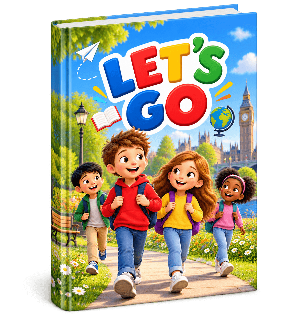 موکاپ کتاب دورهٔ Let’s Go
