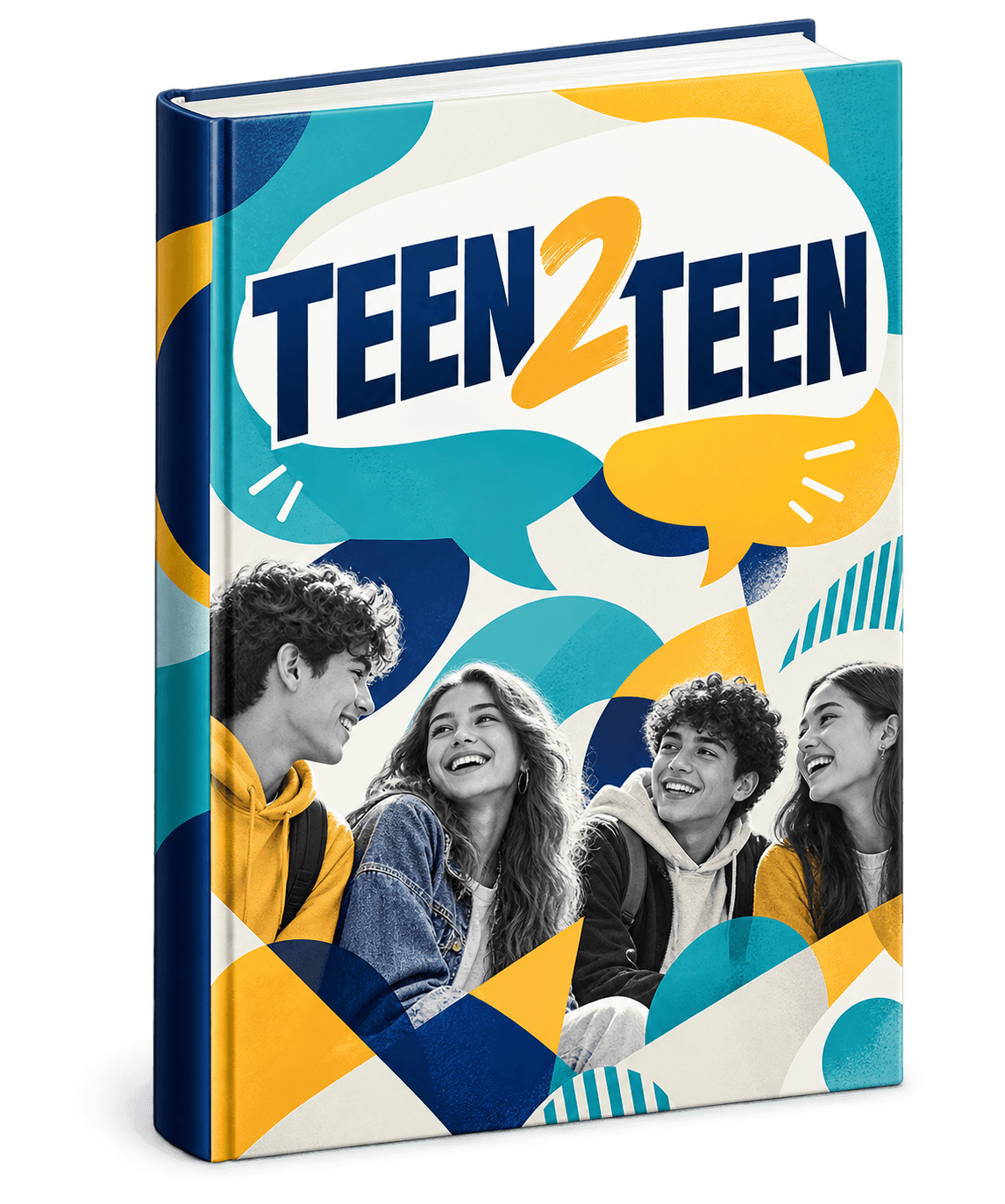 موکاپ کتاب دورهٔ Teen2Teen